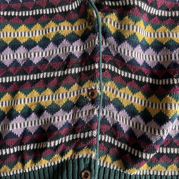 Vintage Retro Cardigan Woman's Sweater Size Medium - Picture 2 of 7